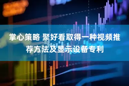 掌心策略 聚好看取得一种视频推荐方法及显示设备专利