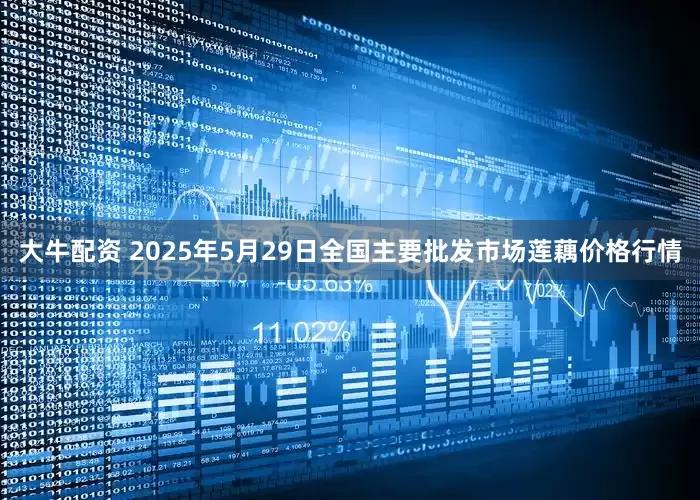 大牛配资 2025年5月29日全国主要批发市场莲藕价格行情