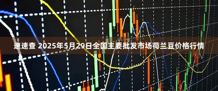 速速查 2025年5月29日全国主要批发市场荷兰豆价格行情