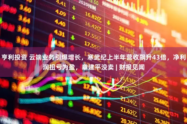 亨利投资 云端业务引爆增长，寒武纪上半年营收飙升43倍，净利润扭亏为盈，章建平没卖 | 财报见闻